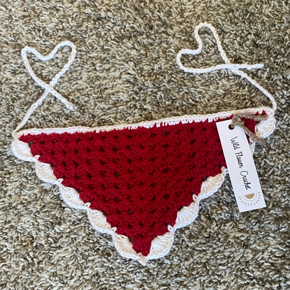 Handmade Crochet Bandana Headband